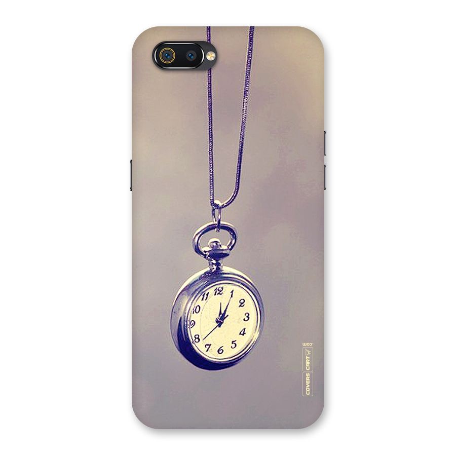 Clock Locket Back Case for Realme C2
