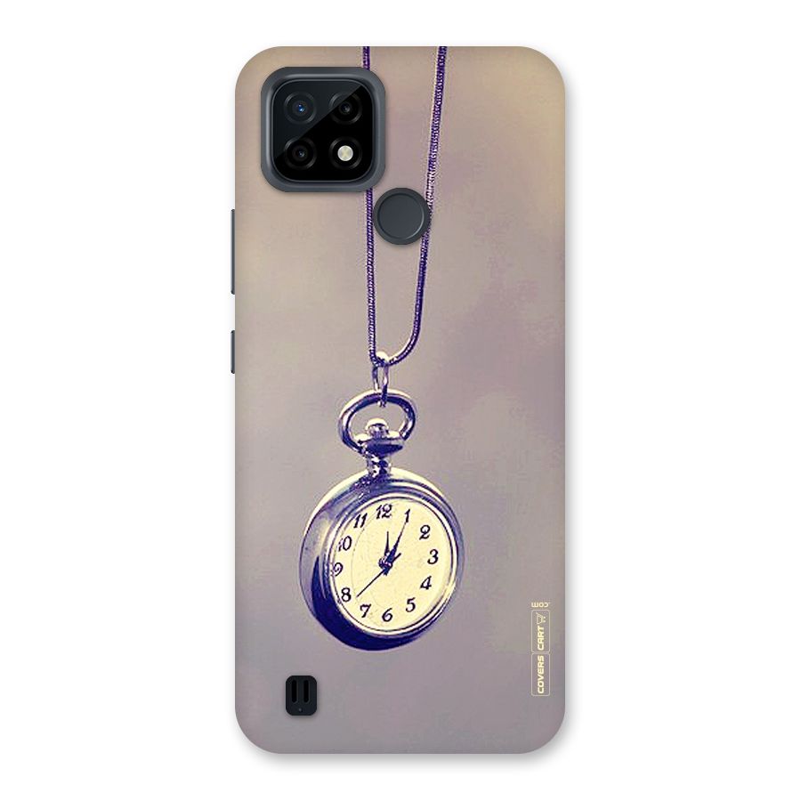 Clock Locket Back Case for Realme C21