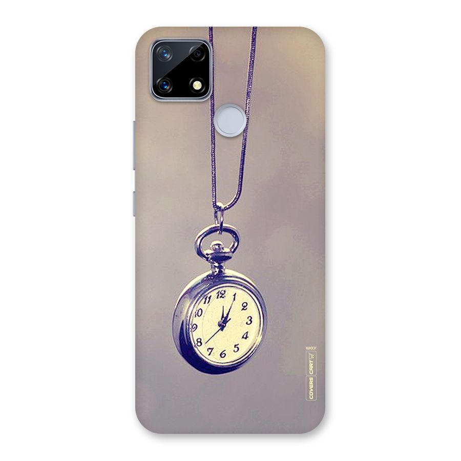 Clock Locket Back Case for Realme Narzo 20