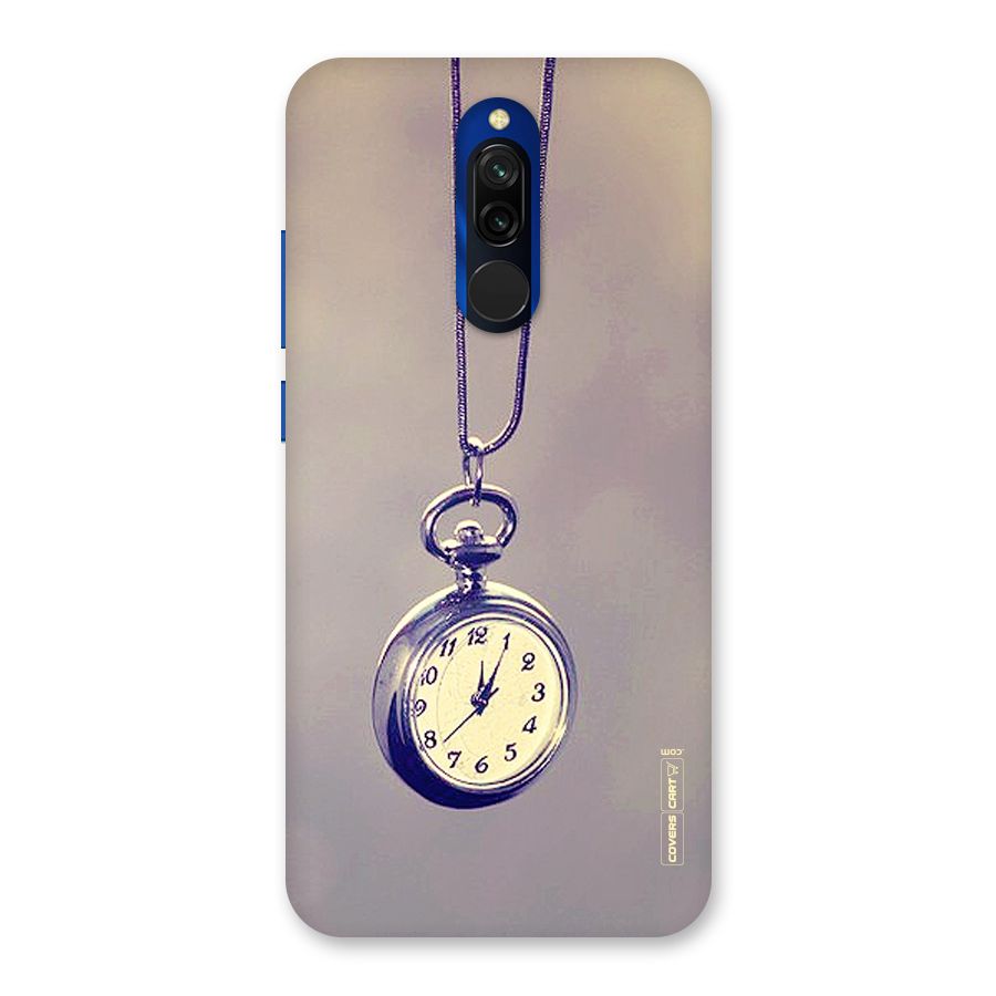 Clock Locket Back Case for Redmi 8