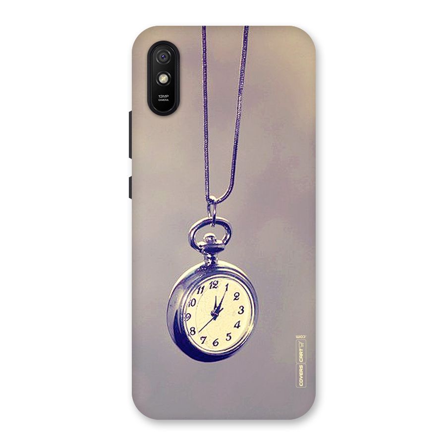 Clock Locket Back Case for Redmi 9A