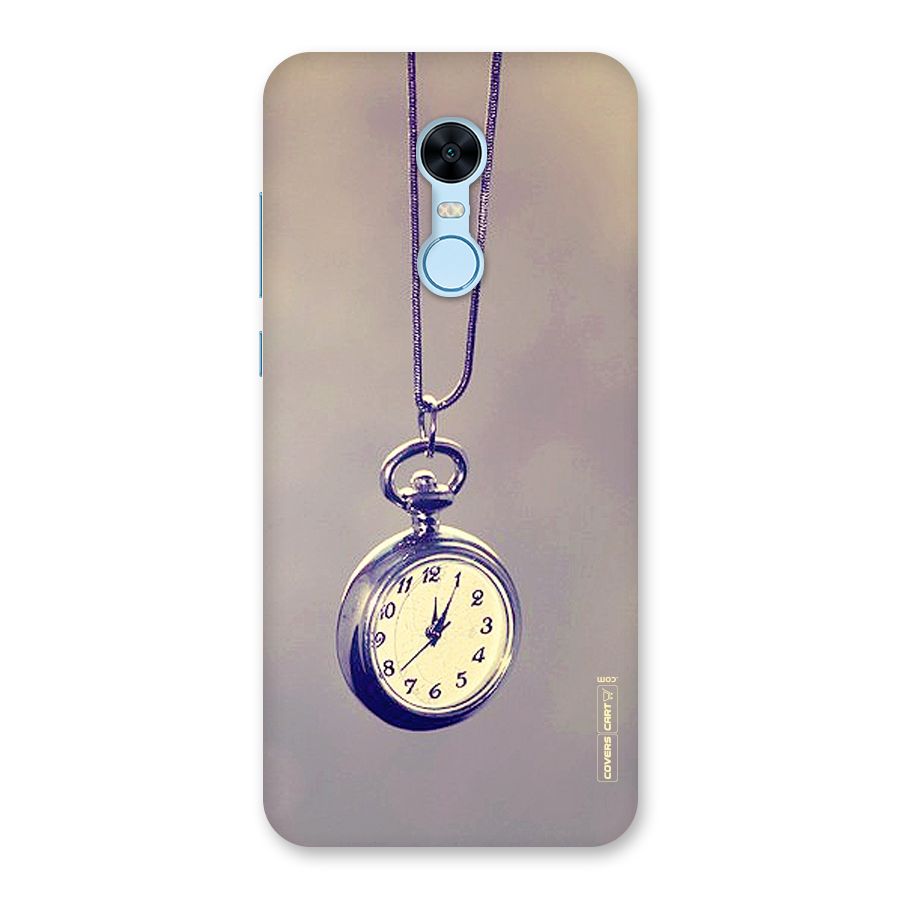Clock Locket Back Case for Redmi Note 5