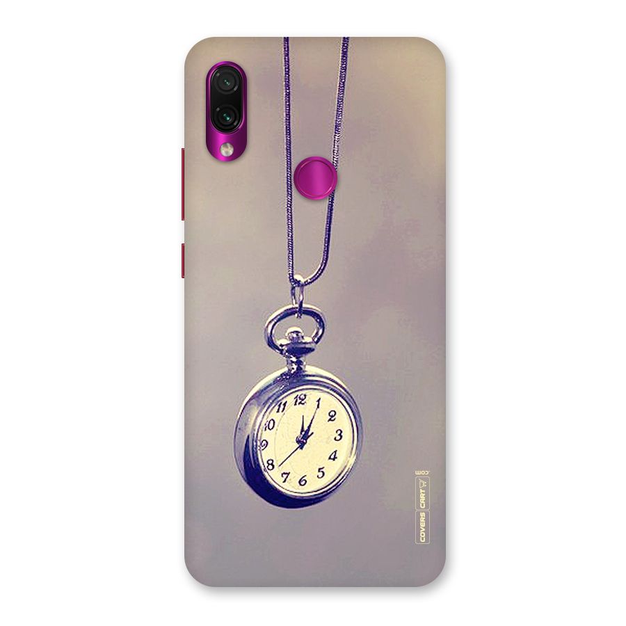 Clock Locket Back Case for Redmi Note 7 Pro