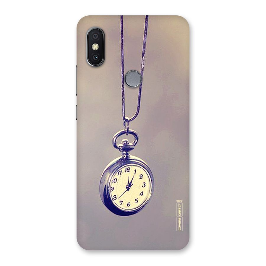 Clock Locket Back Case for Redmi Y2
