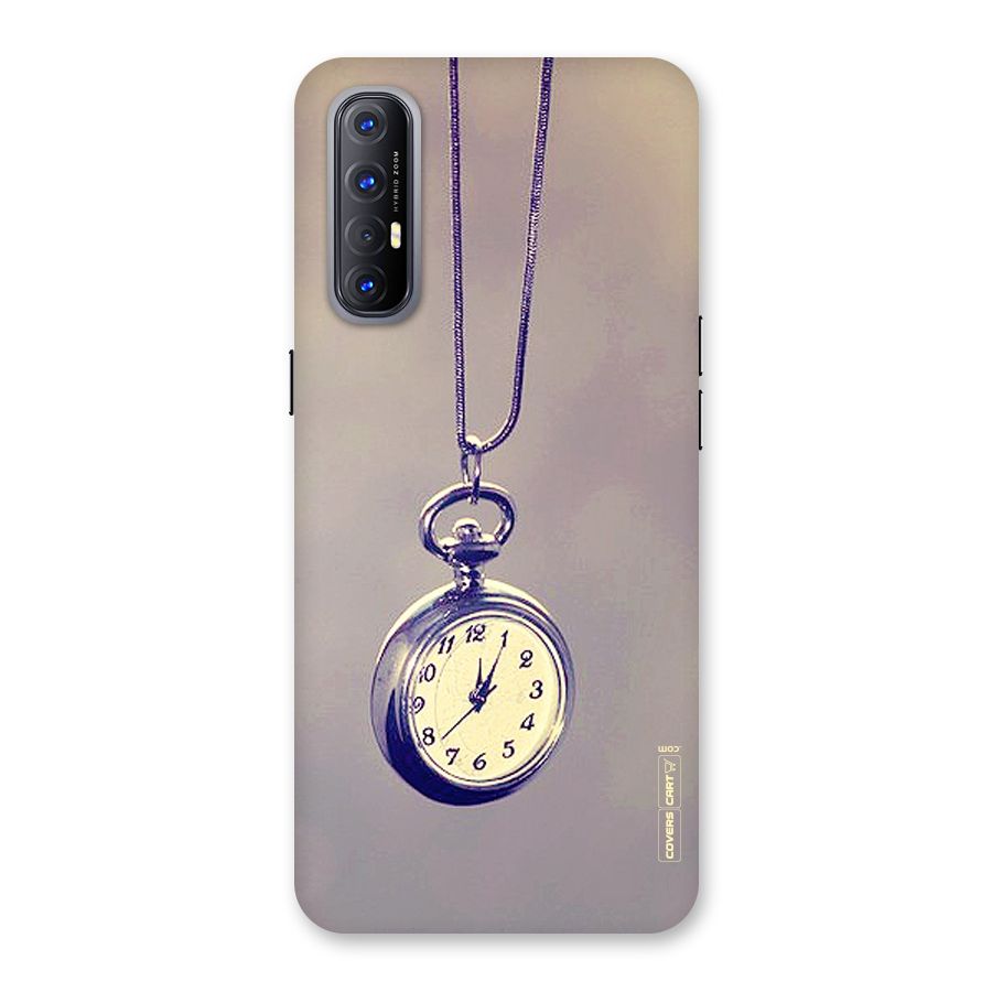 Clock Locket Back Case for Reno3 Pro