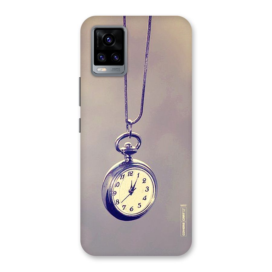 Clock Locket Back Case for Vivo V20