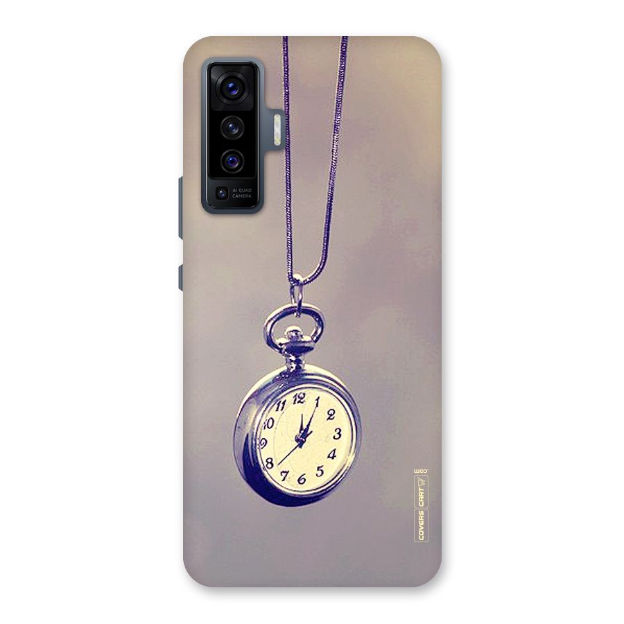 Clock Locket Back Case for Vivo X50