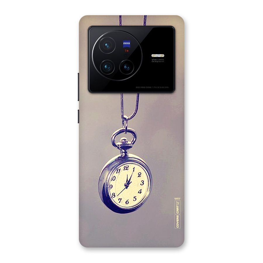 Clock Locket Back Case for Vivo X80