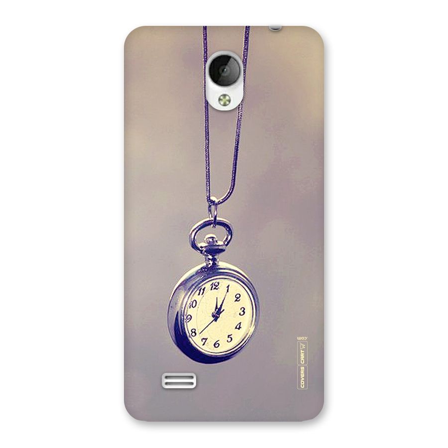 Clock Locket Back Case for Vivo Y21