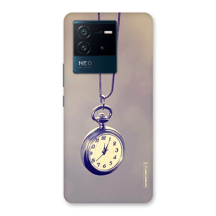 Clock Locket Back Case for Vivo iQOO Neo 6 5G
