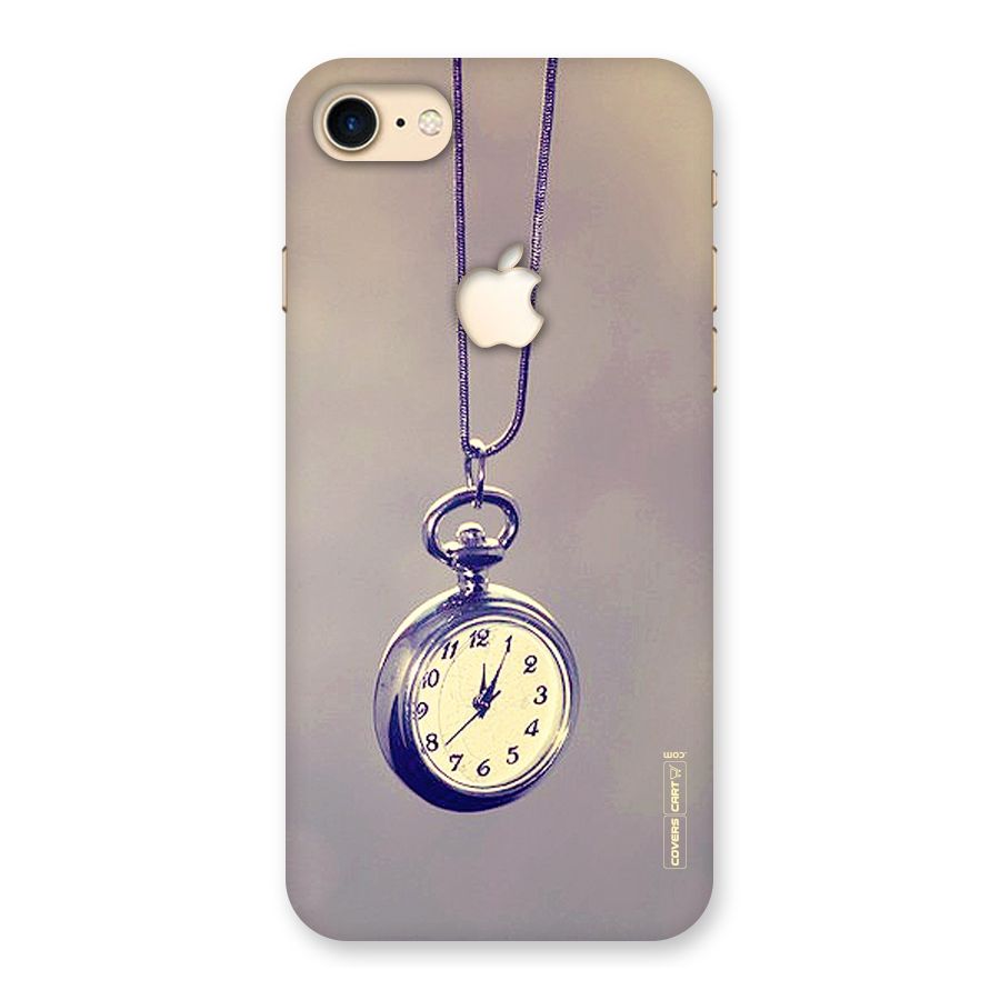 Clock Locket Back Case for iPhone 7 Apple Cut