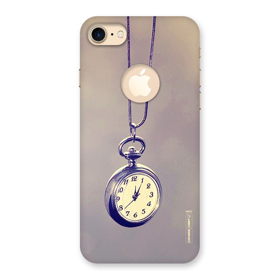 Clock Locket Back Case for iPhone 7 Logo Cut