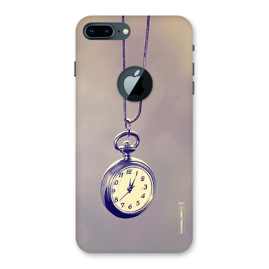 Clock Locket Back Case for iPhone 7 Plus Logo Cut