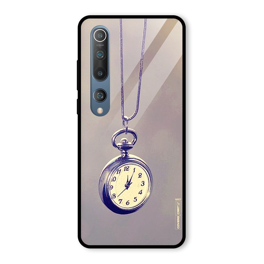 Clock Locket Glass Back Case for Mi 10