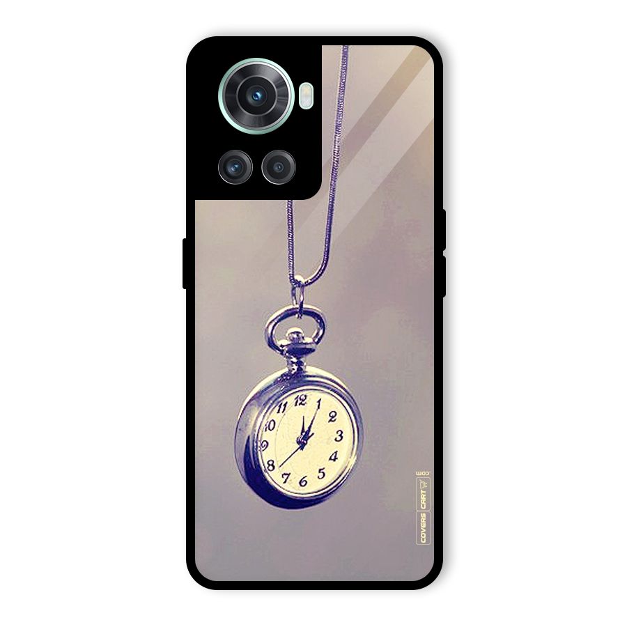 Clock Locket Glass Back Case for OnePlus 10R