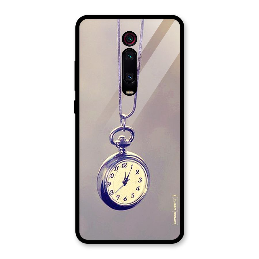 Clock Locket Glass Back Case for Redmi K20