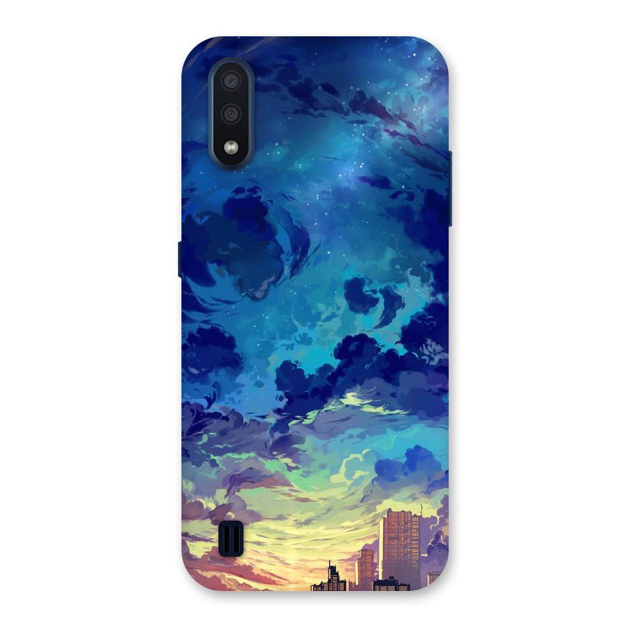 Cloud Art Back Case for Galaxy M01