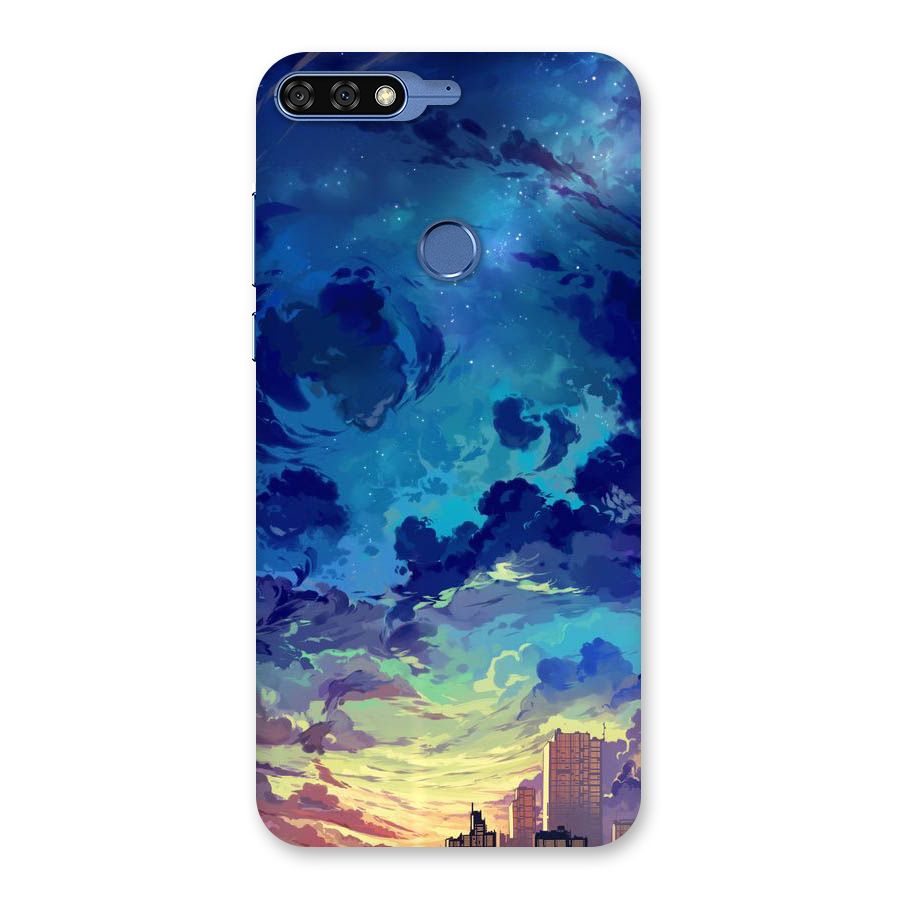 Cloud Art Back Case for Honor 7C