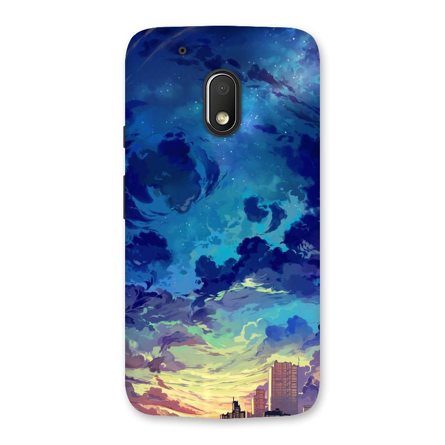Cloud Art Back Case for Moto G4 Play