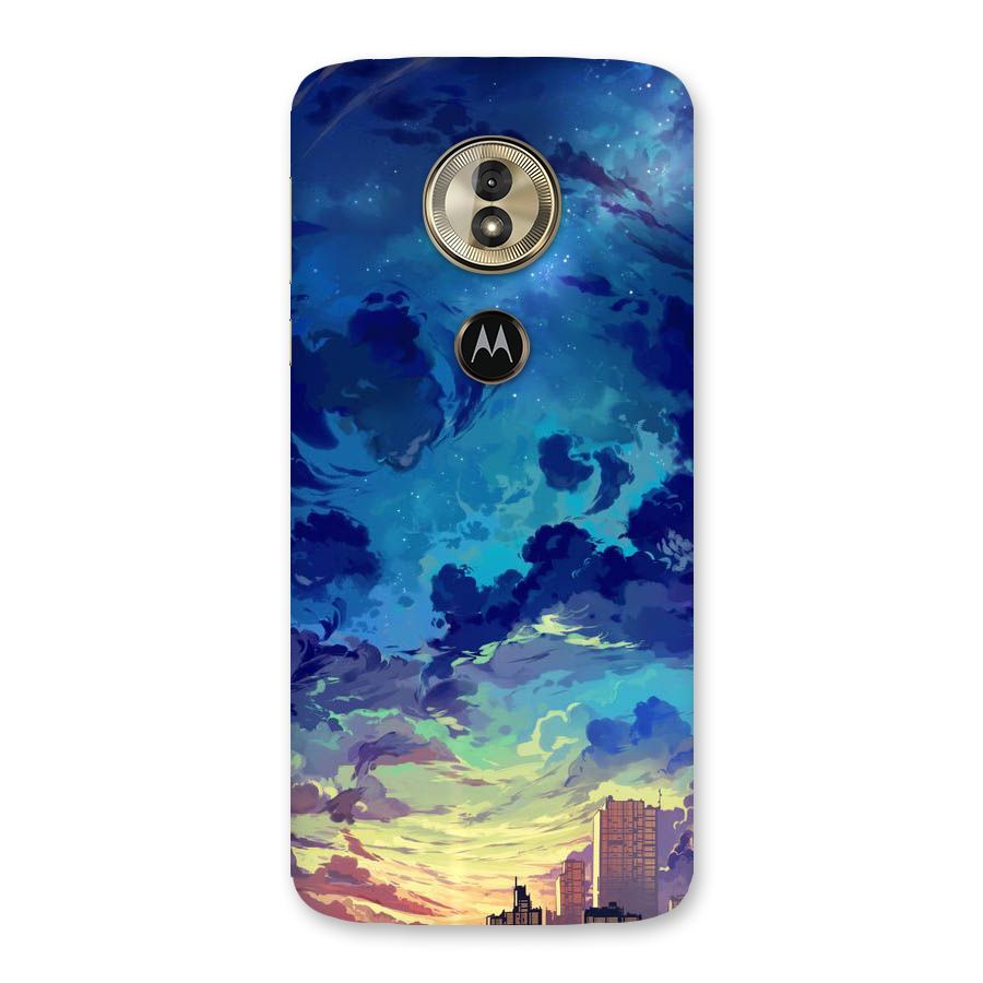 Cloud Art Back Case for Moto G6 Play