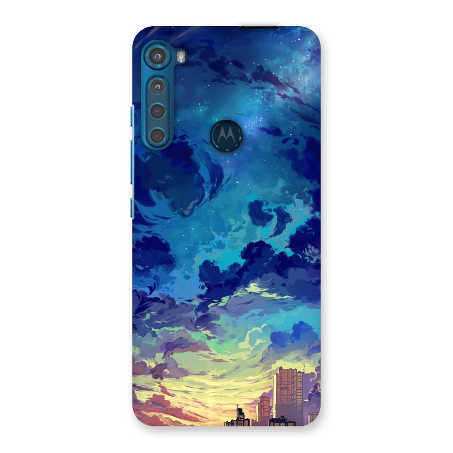 Cloud Art Back Case for Motorola One Fusion Plus