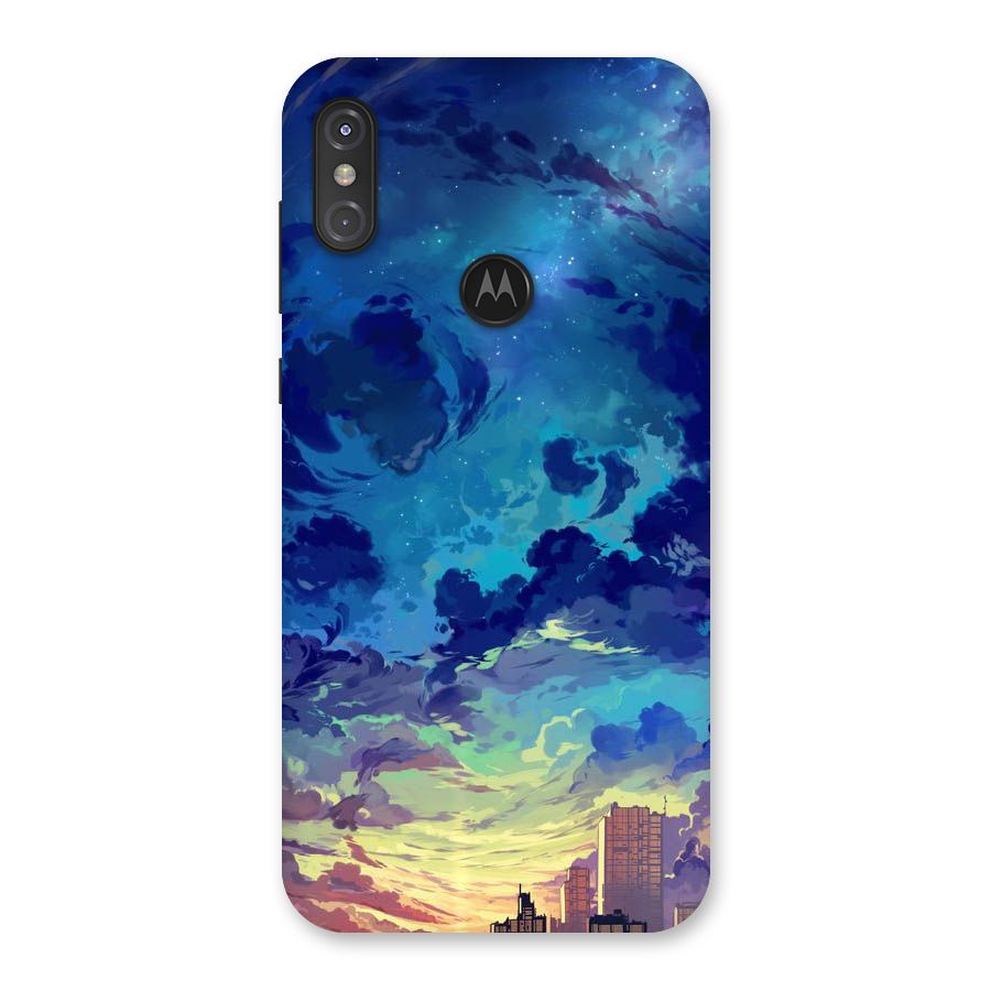 Cloud Art Back Case for Motorola One Power