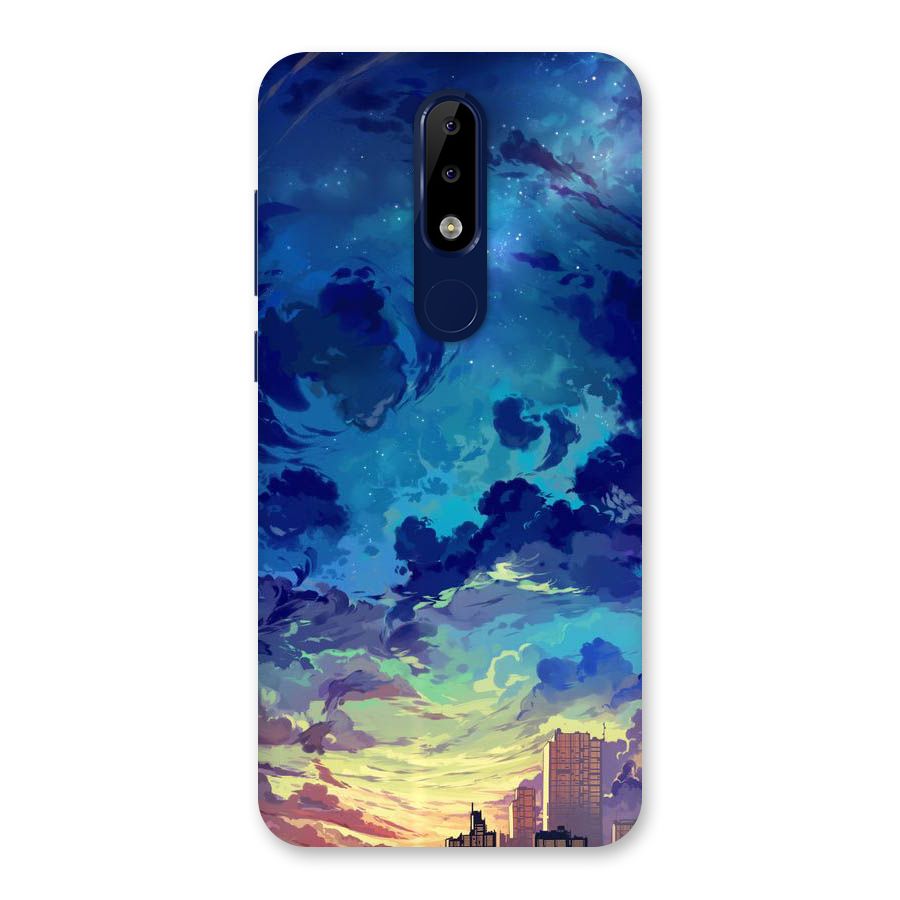 Cloud Art Back Case for Nokia 5.1 Plus