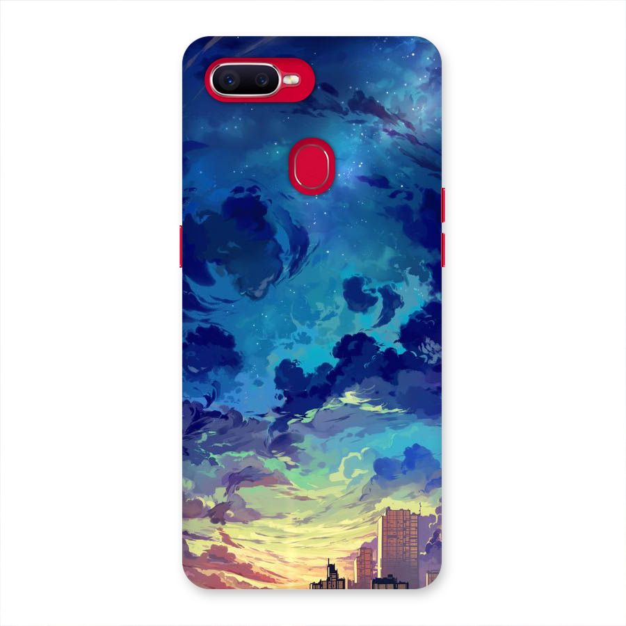 Cloud Art Back Case for Oppo F9 Pro