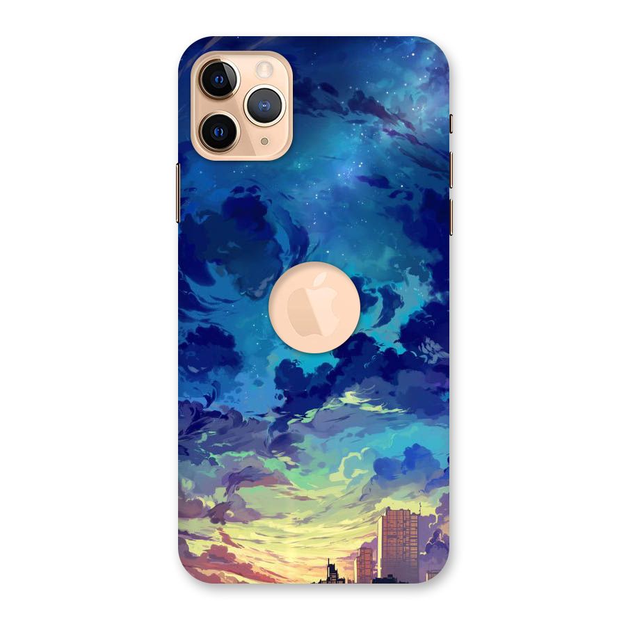 Cloud Art Back Case for iPhone 11 Pro Max Logo Cut