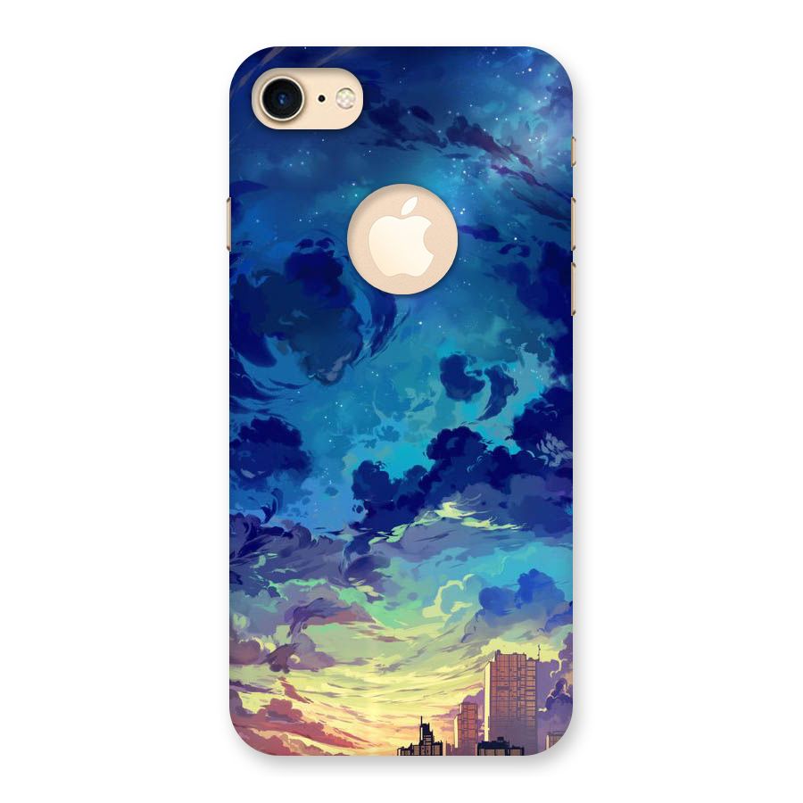 Cloud Art Back Case for iPhone 7 Logo Cut