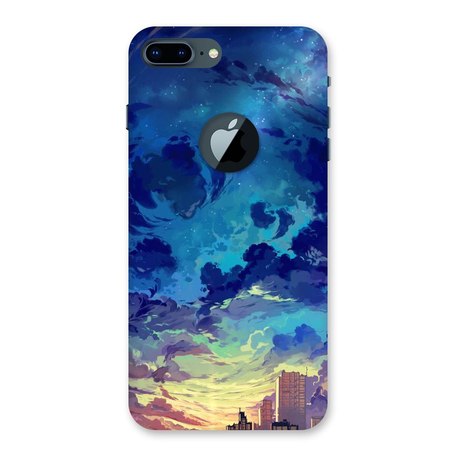 Cloud Art Back Case for iPhone 7 Plus Logo Cut