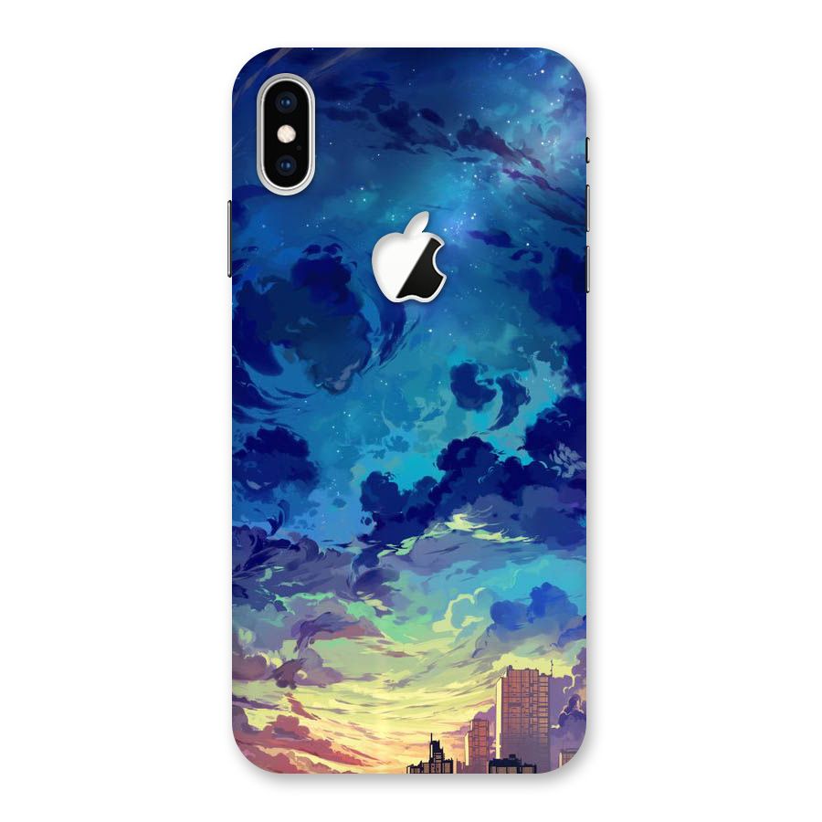 Cloud Art Back Case for iPhone XS Max Apple Cut