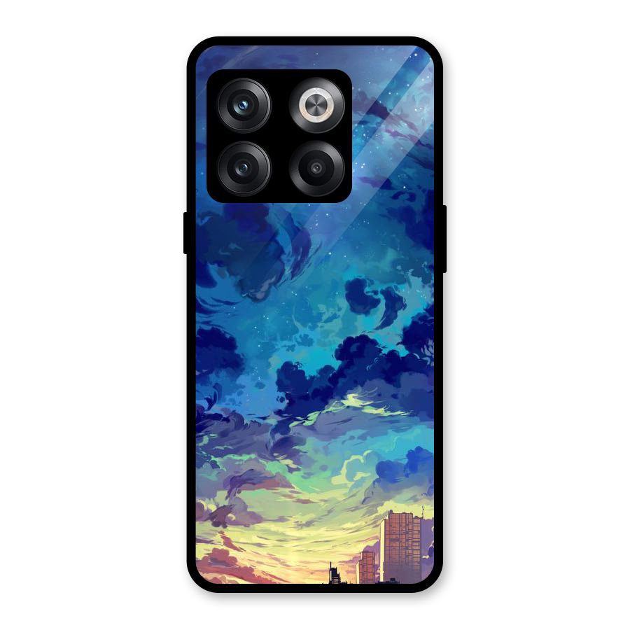 Cloud Art Glass Back Case for OnePlus 10T