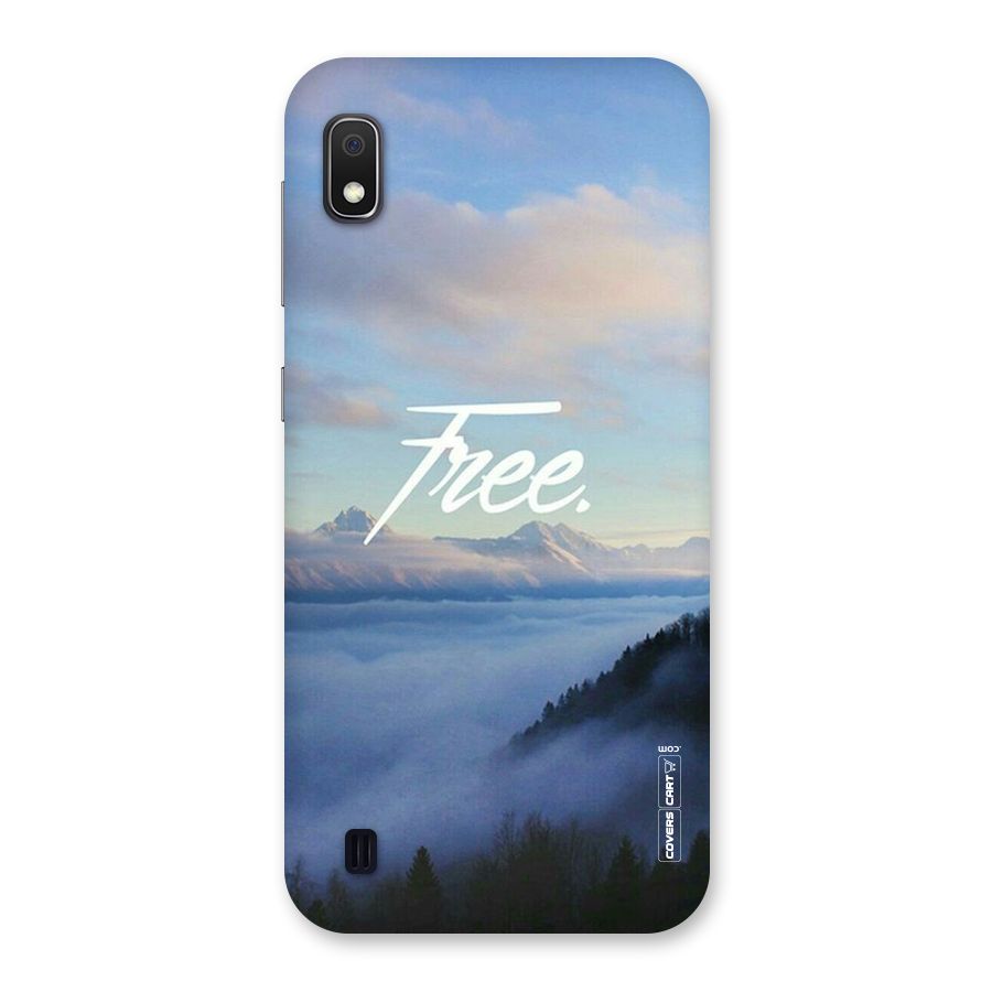 Cloudy Free Back Case for Galaxy A10