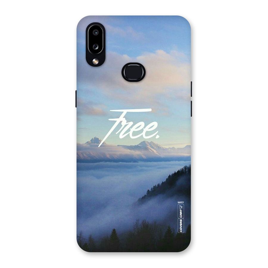 Cloudy Free Back Case for Galaxy A10s