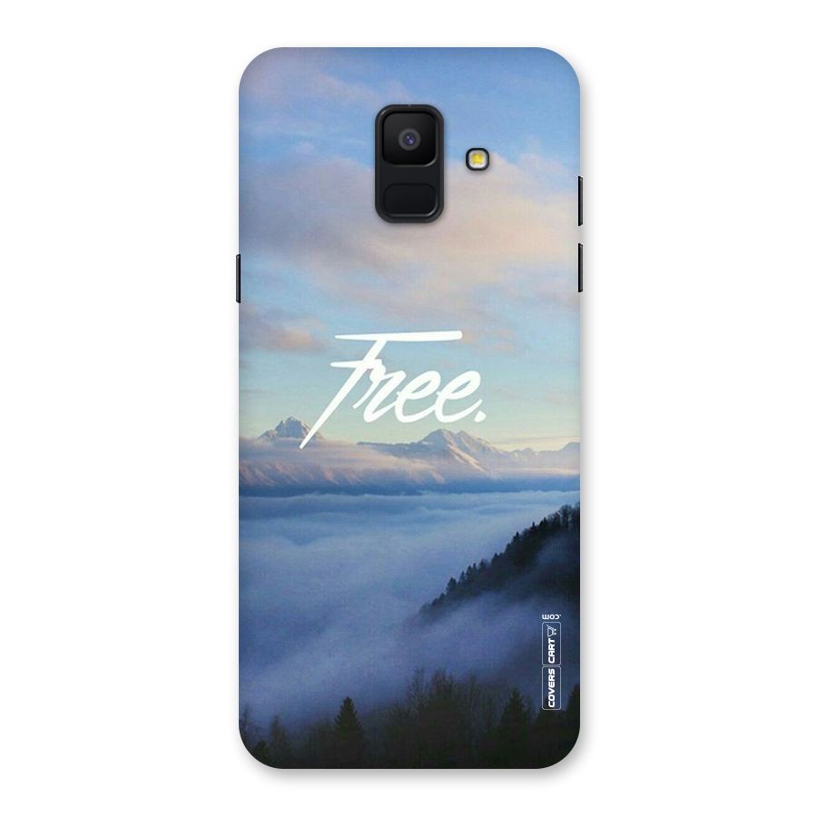 Cloudy Free Back Case for Galaxy A6 (2018)