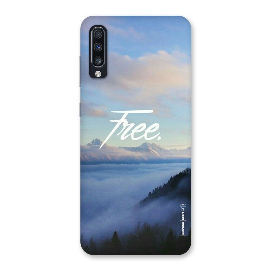 Cloudy Free Back Case for Galaxy A70
