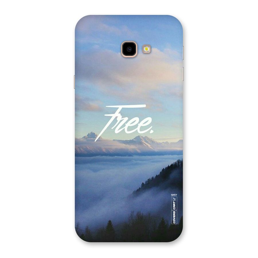 Cloudy Free Back Case for Galaxy J4 Plus