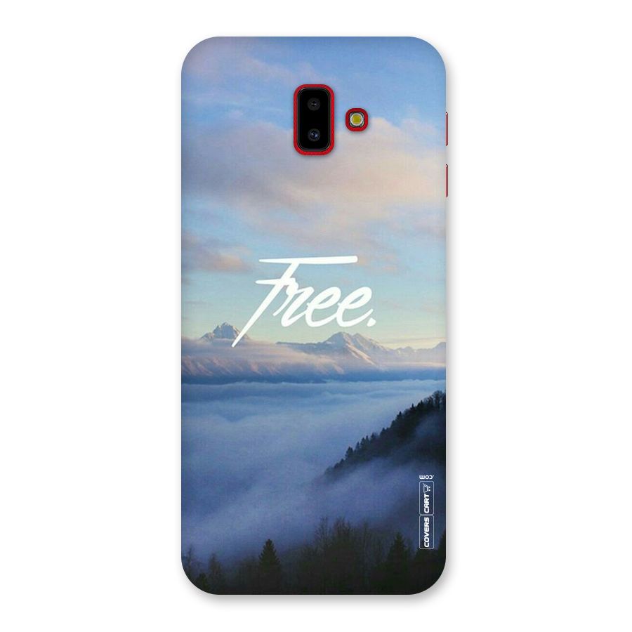 Cloudy Free Back Case for Galaxy J6 Plus