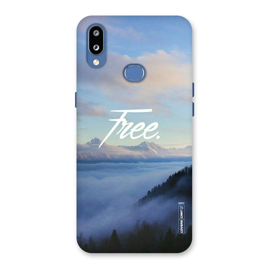 Cloudy Free Back Case for Galaxy M01s