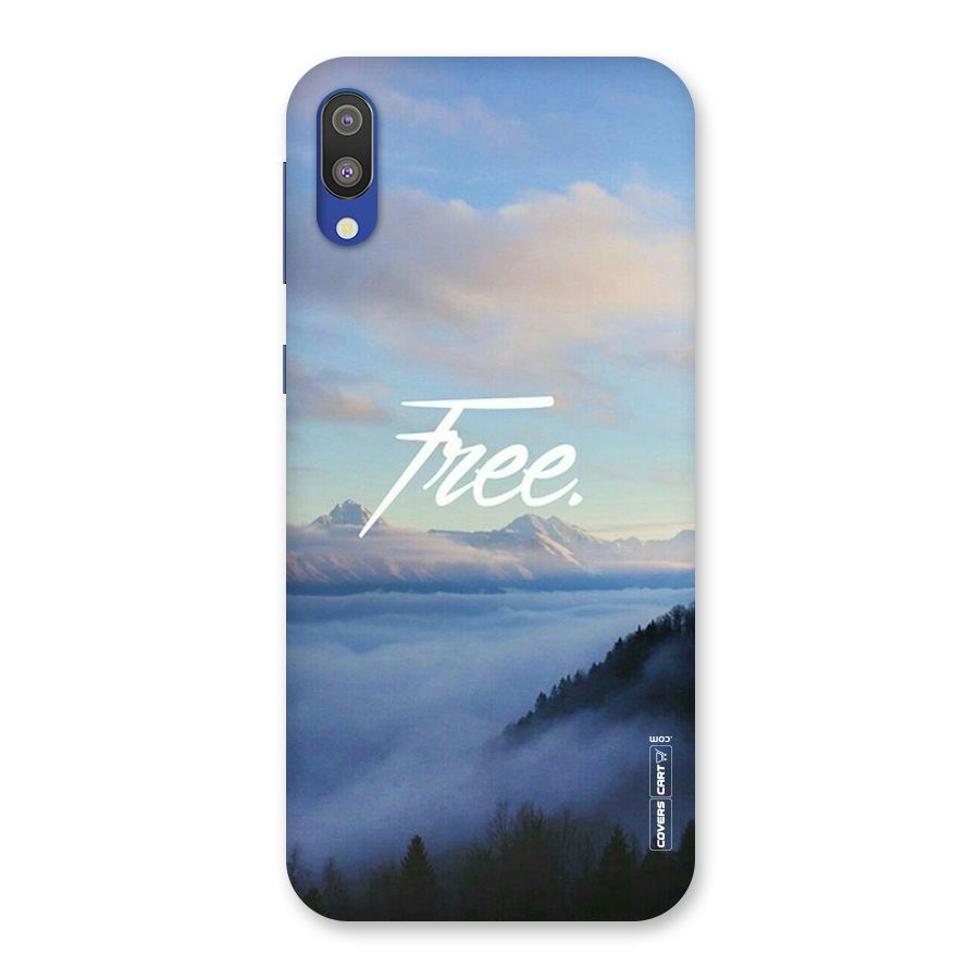 Cloudy Free Back Case for Galaxy M10