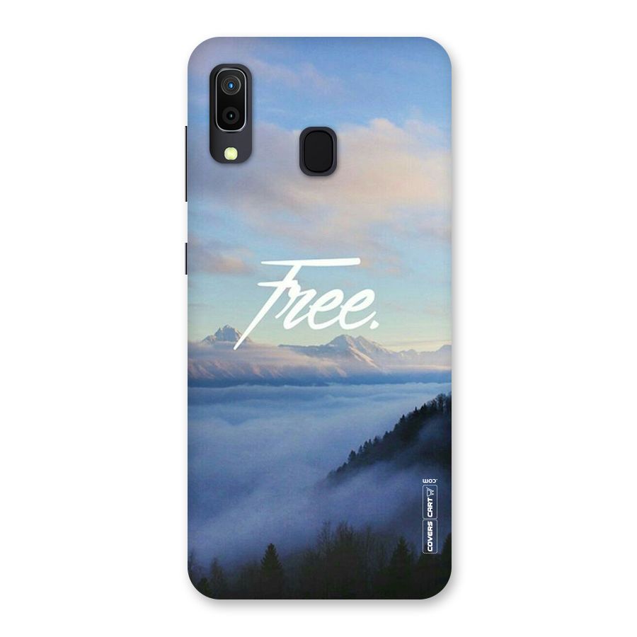 Cloudy Free Back Case for Galaxy M10s