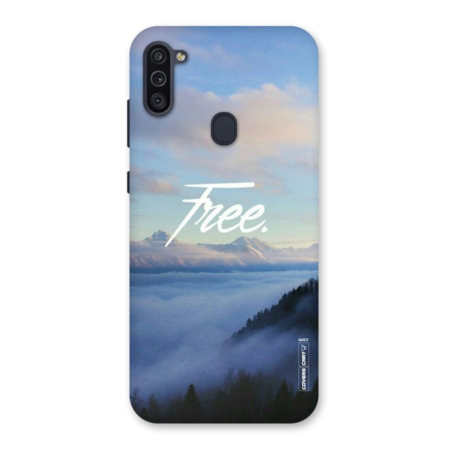 Cloudy Free Back Case for Galaxy M11