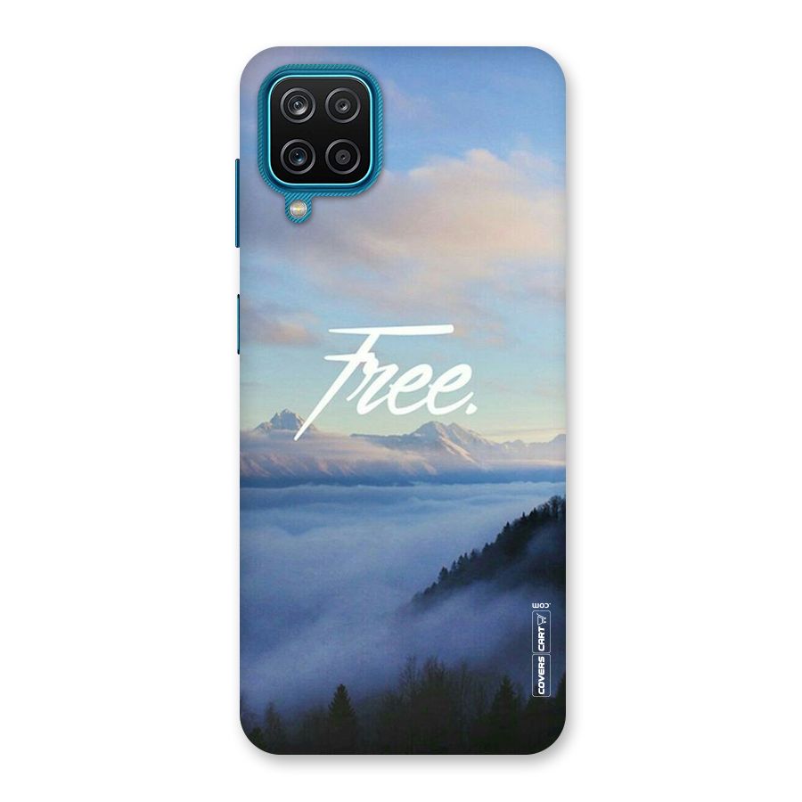 Cloudy Free Back Case for Galaxy M12