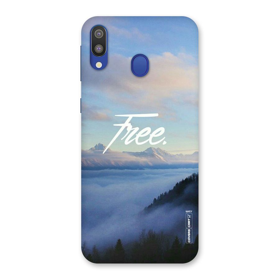 Cloudy Free Back Case for Galaxy M20
