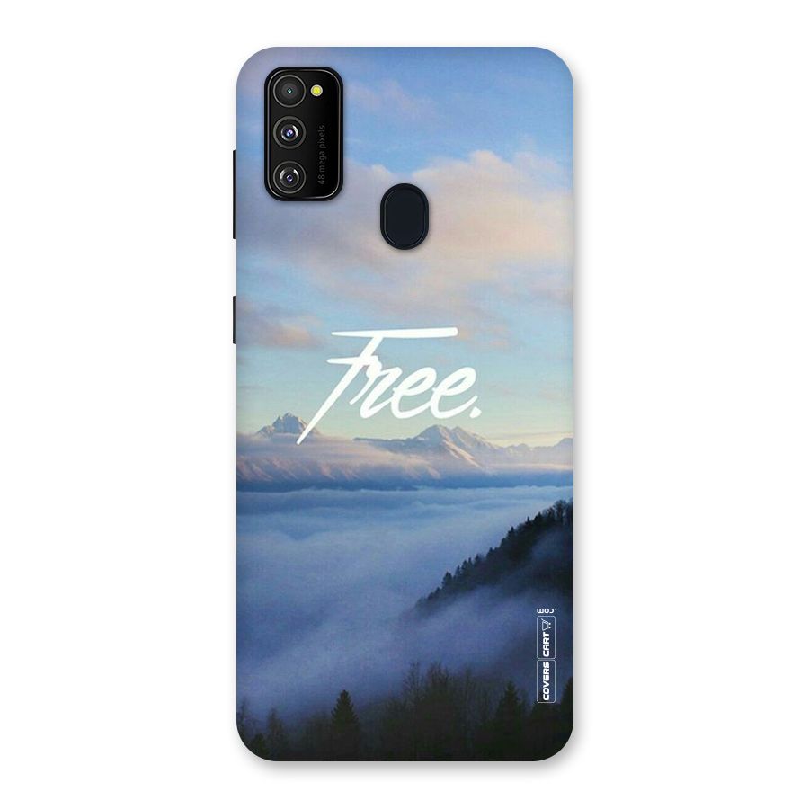 Cloudy Free Back Case for Galaxy M30s