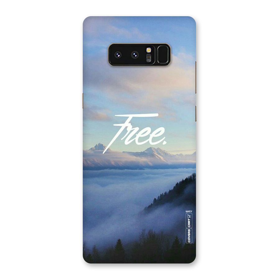 Cloudy Free Back Case for Galaxy Note 8