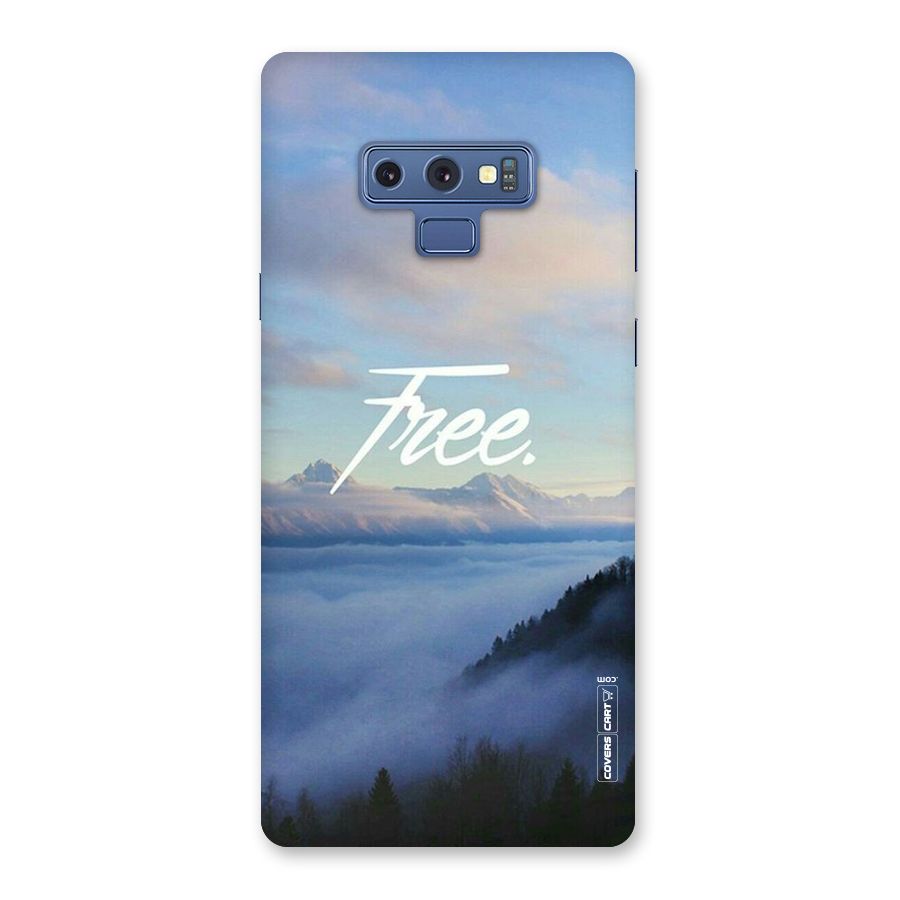 Cloudy Free Back Case for Galaxy Note 9