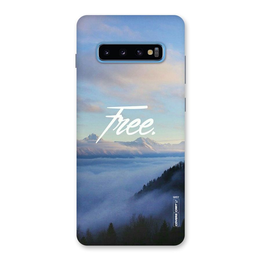 Cloudy Free Back Case for Galaxy S10 Plus