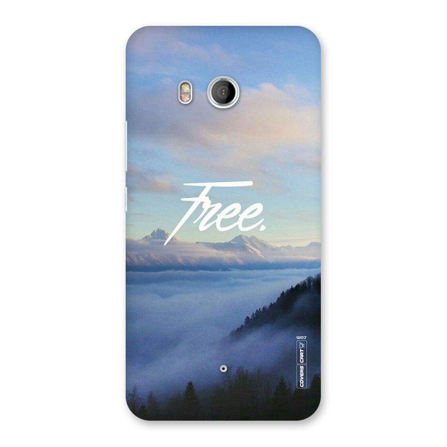 Cloudy Free Back Case for HTC U11